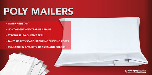 We have Poly Mailers in all sizes and configurations!