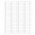 1 3/4 x 1/2" Crystal Clear Rectangle Laser Labels 8000/Case