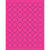 1" Fluorescent Pink Circle Laser Labels 6300/Case