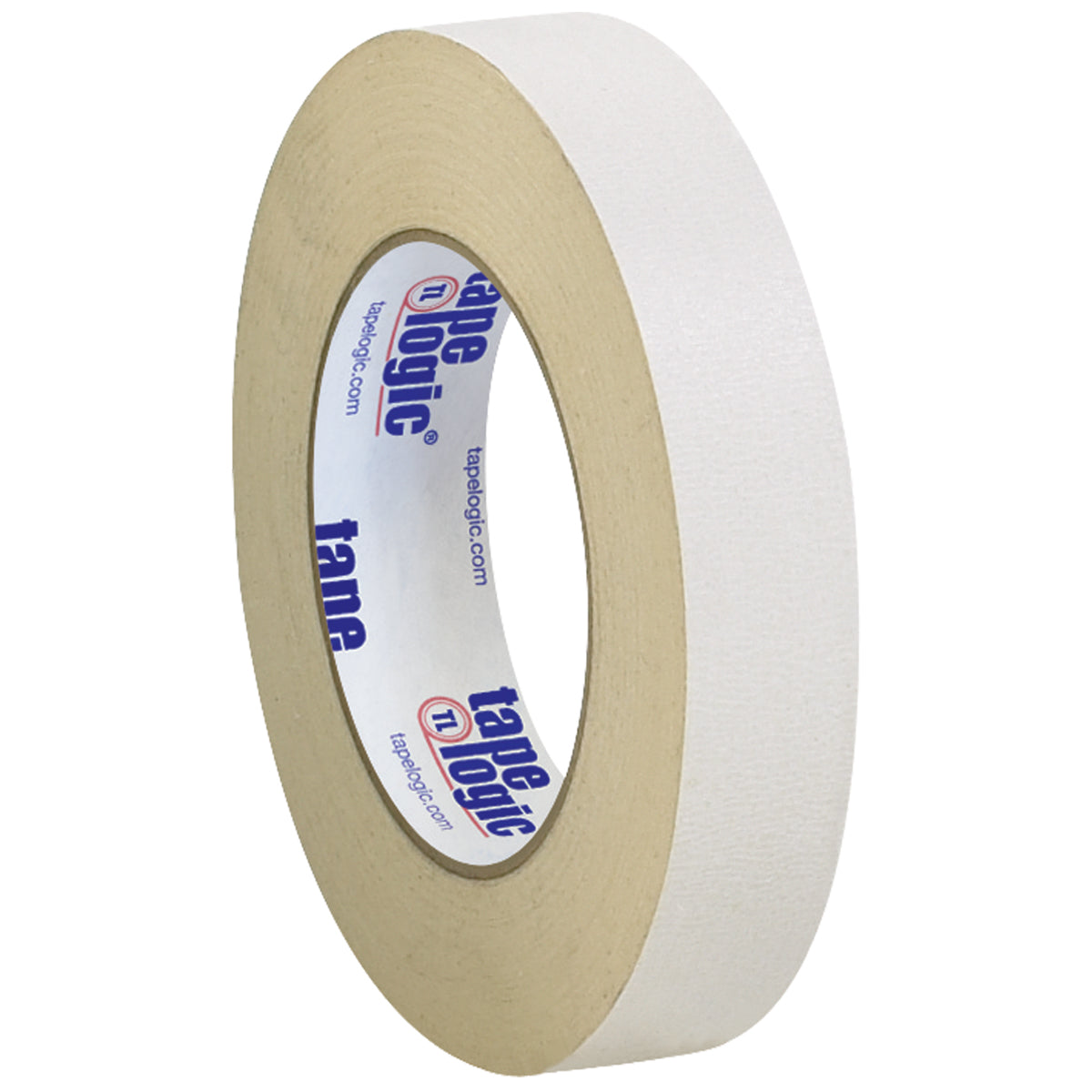 1 x 60 yds 4.9 Mil White Colored Masking Tape