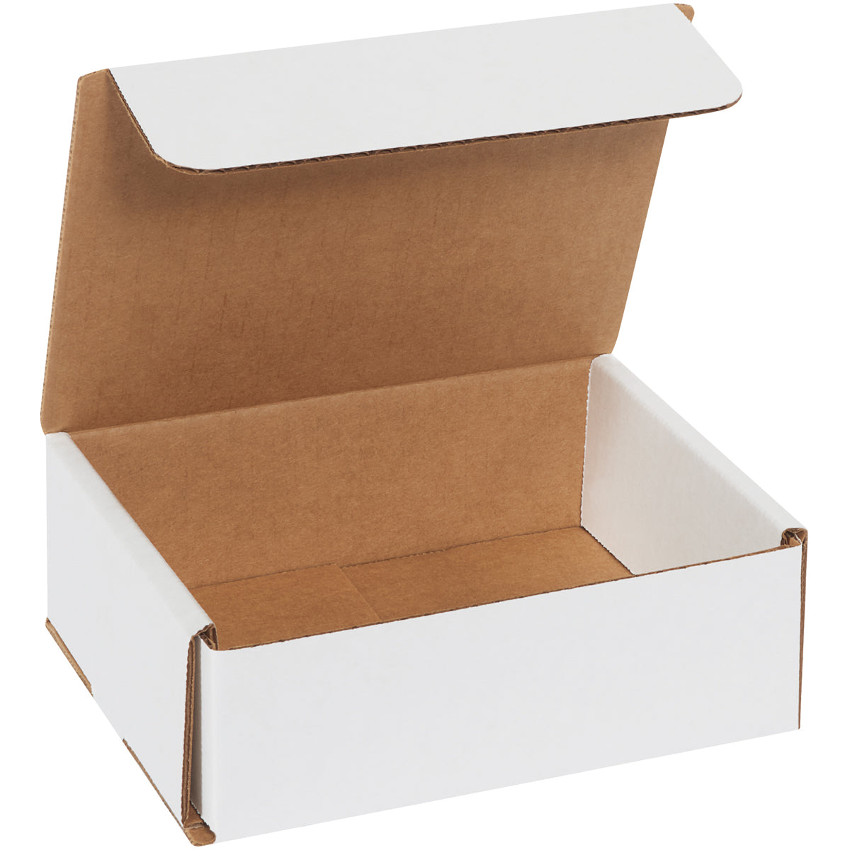 10 x 6 x 3 White Corrugated Mailers