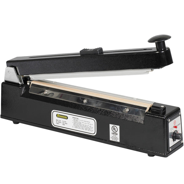 12" Impulse Sealer With Cutter For Poly Tubing