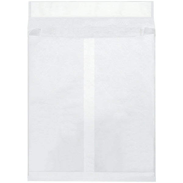 12 x 16 x 2 Expandable White Tyvek Envelopes 100/Case