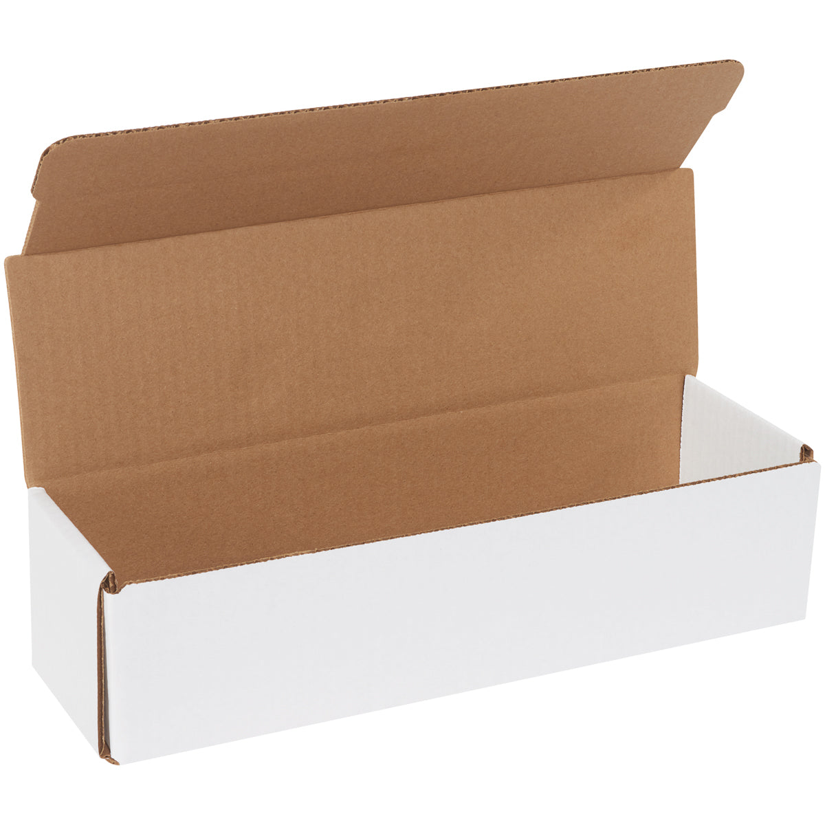 13 1/2 x 3 1/2 x 3 1/2 White Corrugated Mailers ECT 32 B