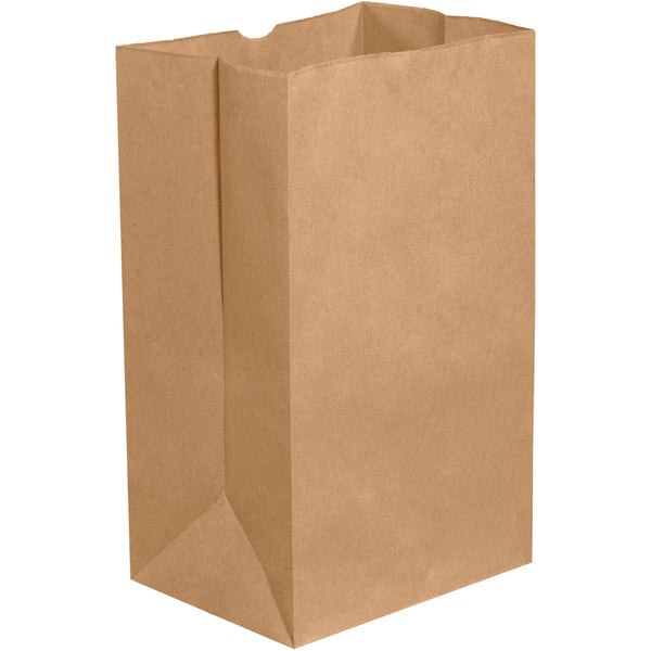 12 x 7 x 17 Kraft Paper Grocery Bags 250/Case