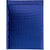 12 x 17 1/2 Blue Metallic Bubble Mailers 100/Case