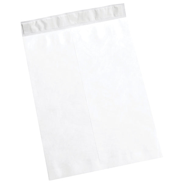 15 x 20 White Flat Tyvek Envelopes 100/Case