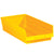 17 7/8 x 8 3/8 x 4 Yellow Plastic Shelf Bin Boxes 10/Case