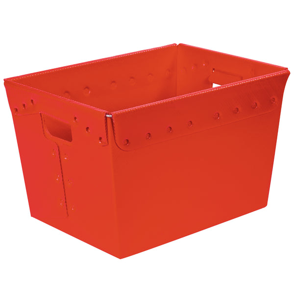 18 x 13 x 12 Red Space Age Totes 6/Case