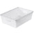 18 x 13 x 6 White Space Age Totes 6/Case