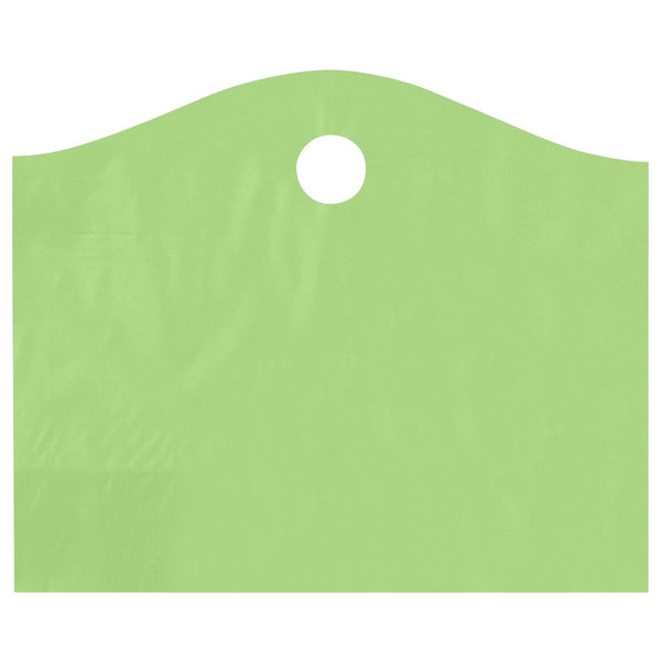 22 x 18 x 8 Citrus Green Superwave Bags w/ Die Cut Handle 250/Case