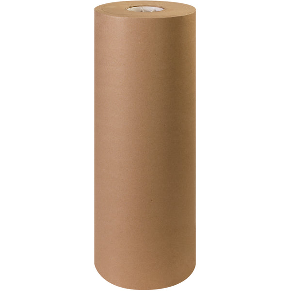 24" 60 lb Kraft Paper Roll 600 Feet/Roll