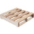 24" x 24" x 5.5" Recycled Wood Pallet 10/Bundle
