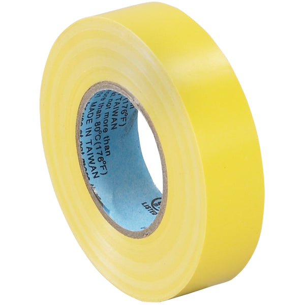 3/4" x 20 yds. Yellow Electrical Tape 200/Case