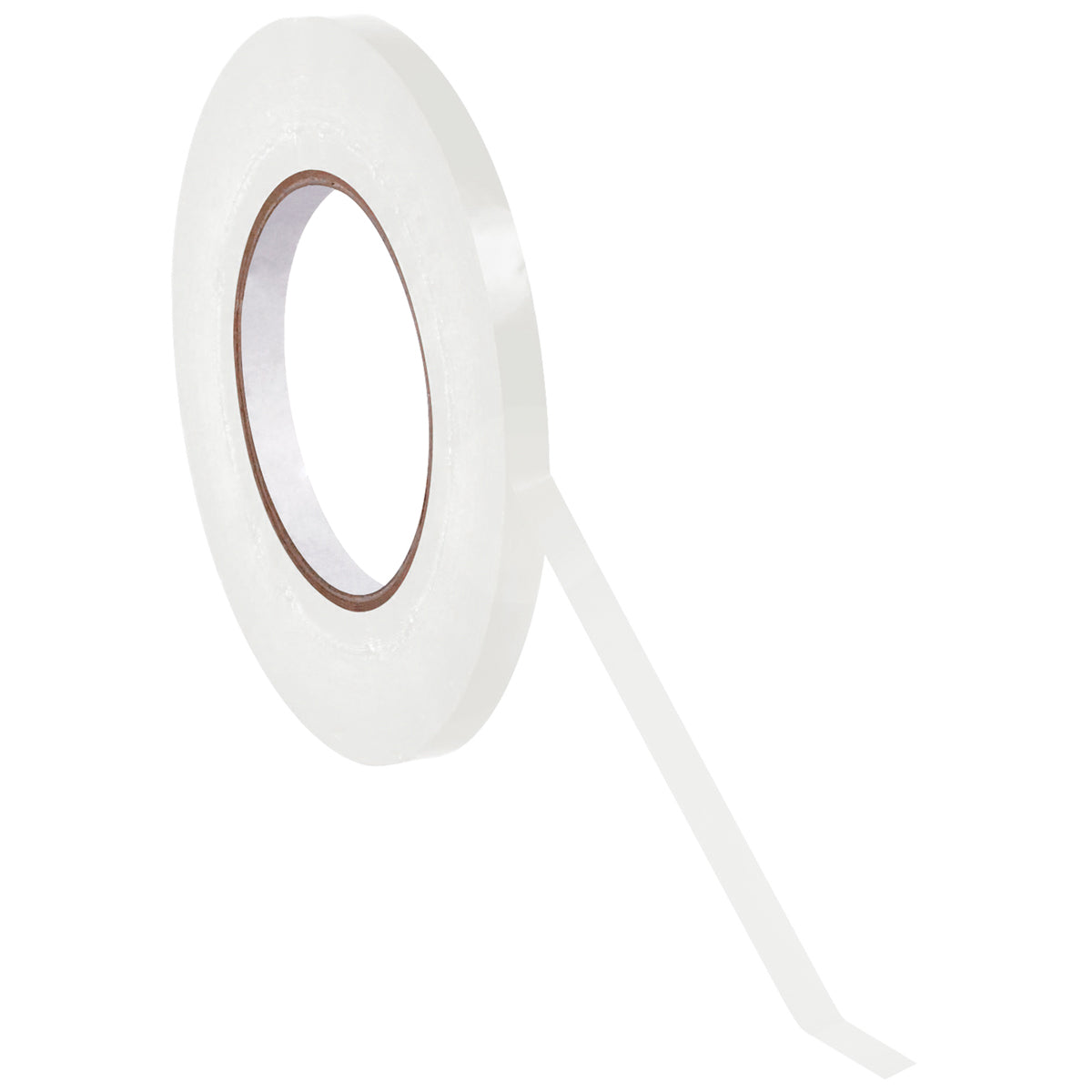 3/8" x 176 Yard White Poly Bag Sealing Tape