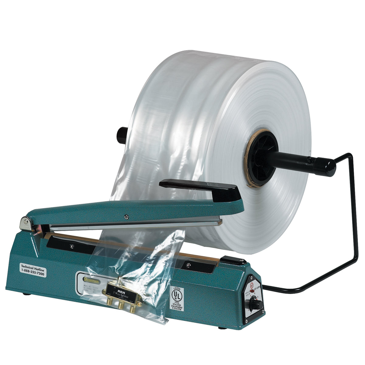 Elkay Plastics Tubo In Polietilene 10,2 Cm X 442 Metri – 3 Mil – Bassa Densità Trasparente