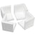 3 x 3 x 3 O.D. (2 1/4 x 2 1/4 x 2 1/4 I.D.) Square Poly Foam Corner Protectors 3/4 Thick 1000/Case