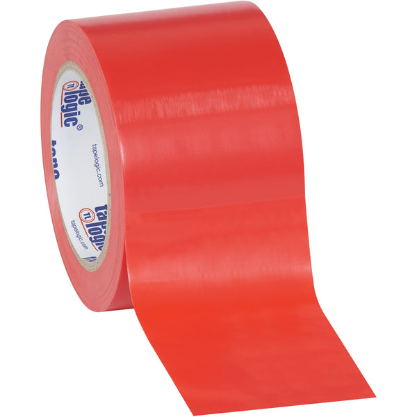 3" x 36 Yard Red Aisle Marking Tape 16/Case