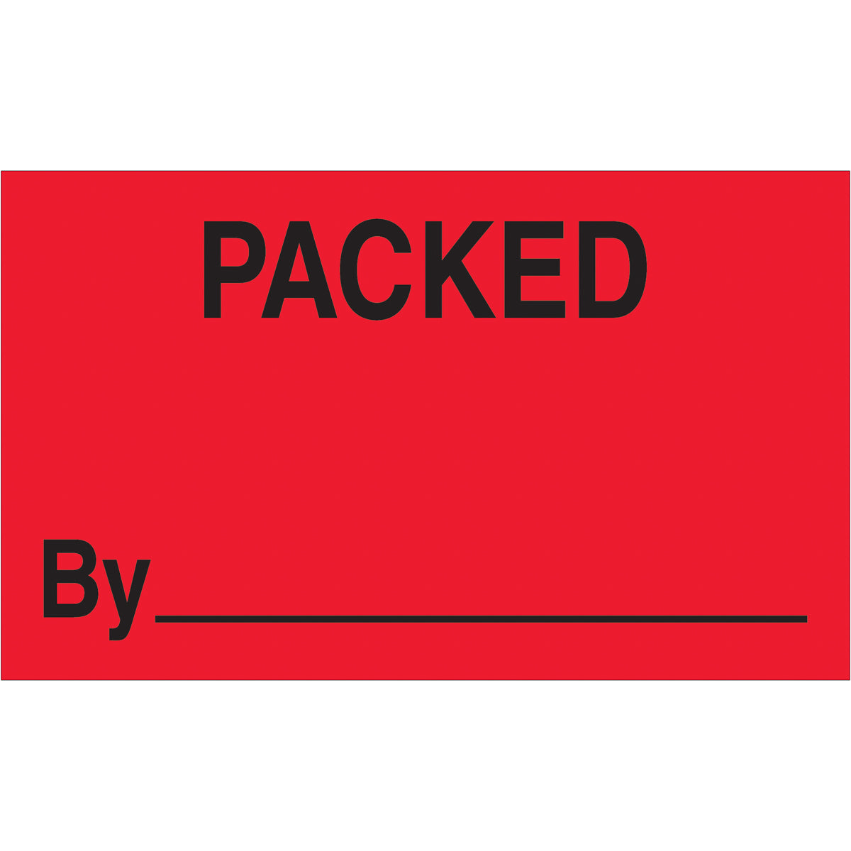 thumbnail image 2 of 250-Count Roll Of 2x3 Fluorescent Red Stickers/Labels – Perfect For FBA, Amazon Sellers, And Bright Organization 2 of 5