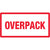 3 x 6" - "Overpack" Labels 500/Roll