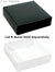 3-1/2 x 3-1/2 x 1-1/8 White 3 oz. Square Candy Box BASE