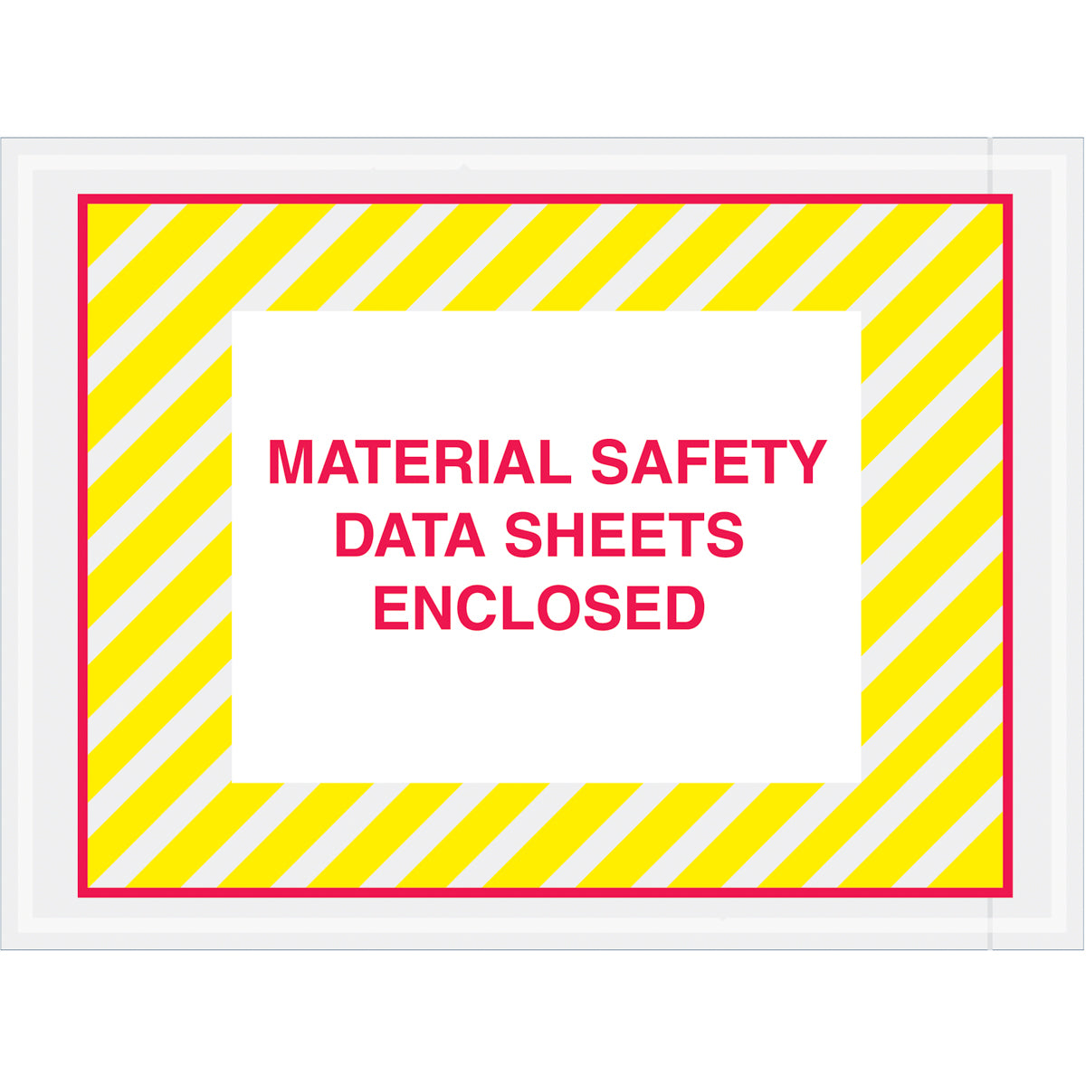 4 1/2 x 6 Yellow (Striped) Material Safety Data Sheets Enclosed Envelopes 4-1-2-x-6-yellow-striped-material-safety-data-sheets-enclosed-envelopes
