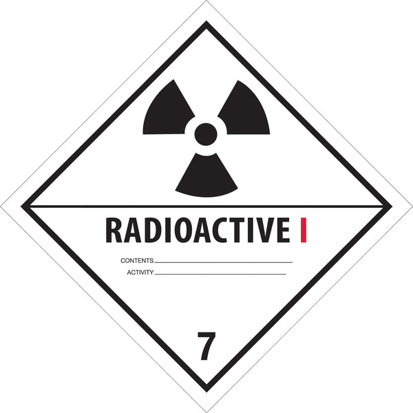 Radioactive I D.O.T. Labels (4 x 4) 500/Roll