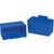 5 1/8 x 2 3/4 x 3 Blue Shelf Bin Cups 48/Case