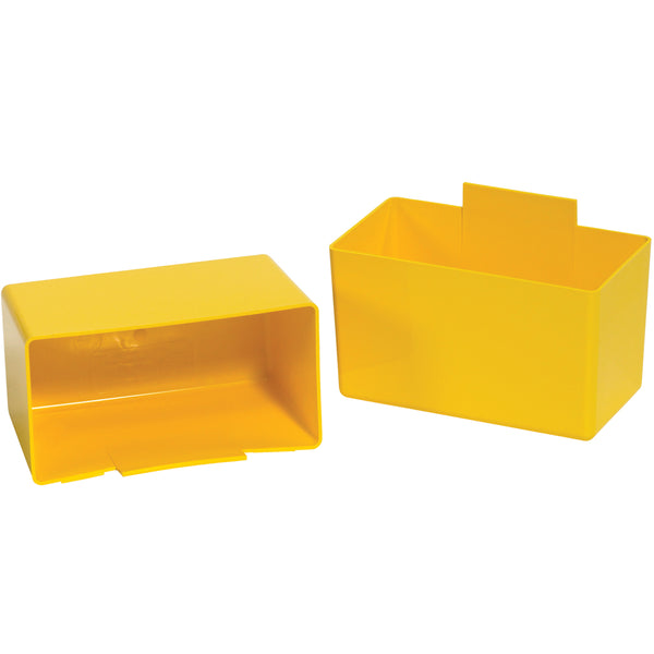 5 1/8 x 2 3/4 x 3 Yellow Shelf Bin Cups 48/Case