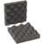 6 x 6 x 2 Charcoal Convoluted Foam Sets 64/Case