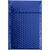 6 1/2 x 10 1/2 Blue Metallic Bubble Mailers 72/Case