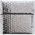6 x 6 1/4 Silver Metallic Bubble Mailers 72/Case
