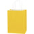 8 x 4 1/2 x 10 1/4 Buttercup Tinted Shopping Bags 250/Case
