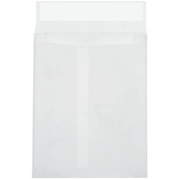 9 x 12 x 2 Expandable White Tyvek Envelopes 100/Case