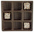 9 cavity 16 oz brown candy trays