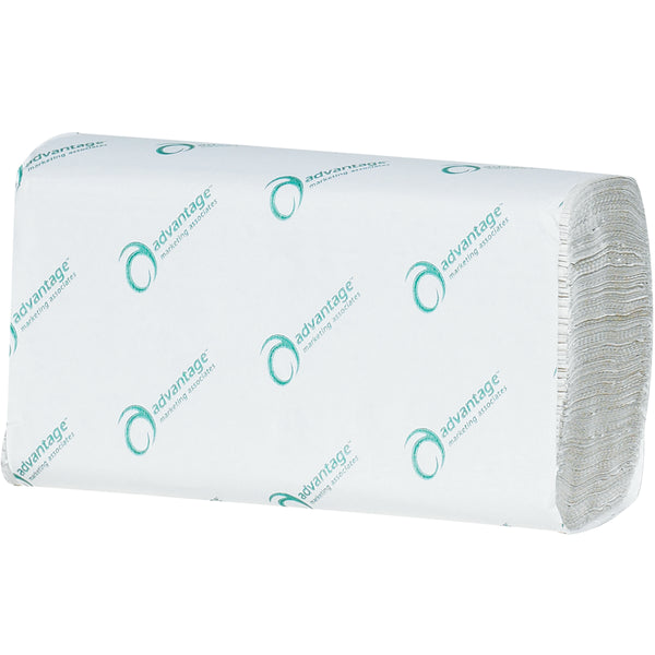 Advantage White Multi-Fold Towels 16/Case