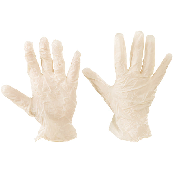 Ansell Conform XT Latex Gloves Exam Grade - Large 100/Case