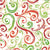 24" x 833 Feet/Roll Christmas Swirl Full Ream Gift Wrap