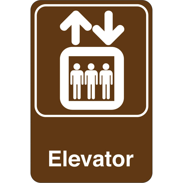 Elevator 9 x 6 Facility Sign