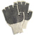 Fingerless PVC Dot Knit Gloves - Small - 12 Pair/Case