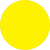 3/4" Circles - Fluorescent Yellow Removable Labels 500/Roll