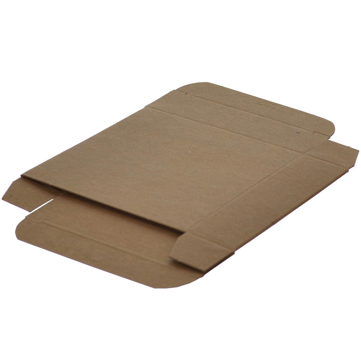 4 x 1 1/16 x 4 Brown 24pt 1-pc Chipboard Folding Carton 500/Case