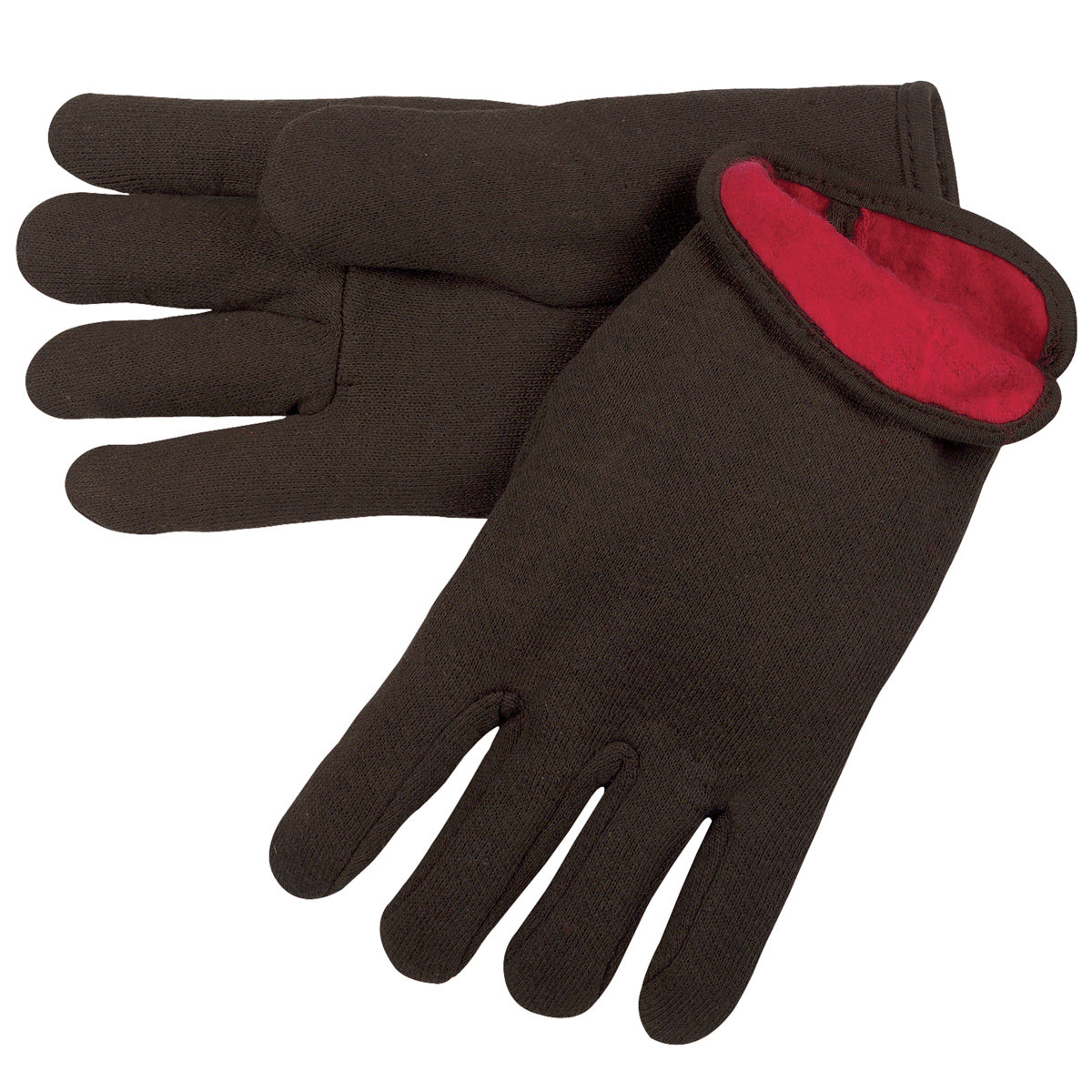 Lined Jersey Cotton Gloves Large