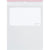 3 x 4 - 4 Mil Minigrip White Block Reclosable Poly Bags w/ Hang Holes 1000/Case