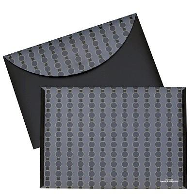 Poly 1-Pocket Reusable Envelope w/Velcro, Holds 150 Letter Size Sheets,  36/display