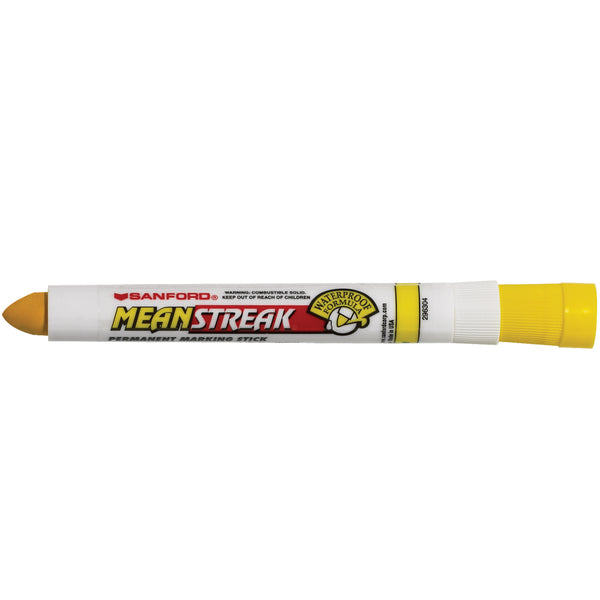 Yellow Mean Streak "Paint in a Tube" Markers 12/Case