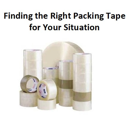 Finding the Right Packing Tape for Your Situation