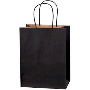 Black Paper Shopping Bags