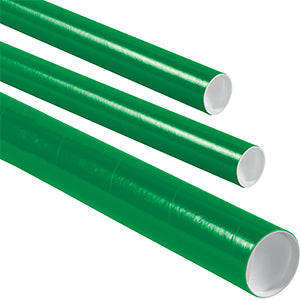 Green Mailing Tubes