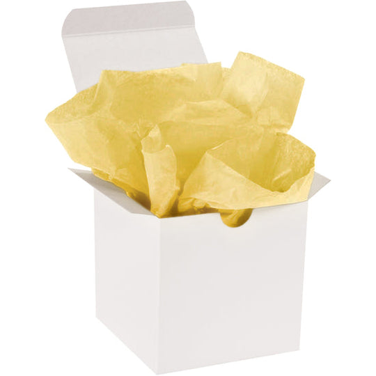 20 x 30 Yellow Tissue Wrap 120/Case